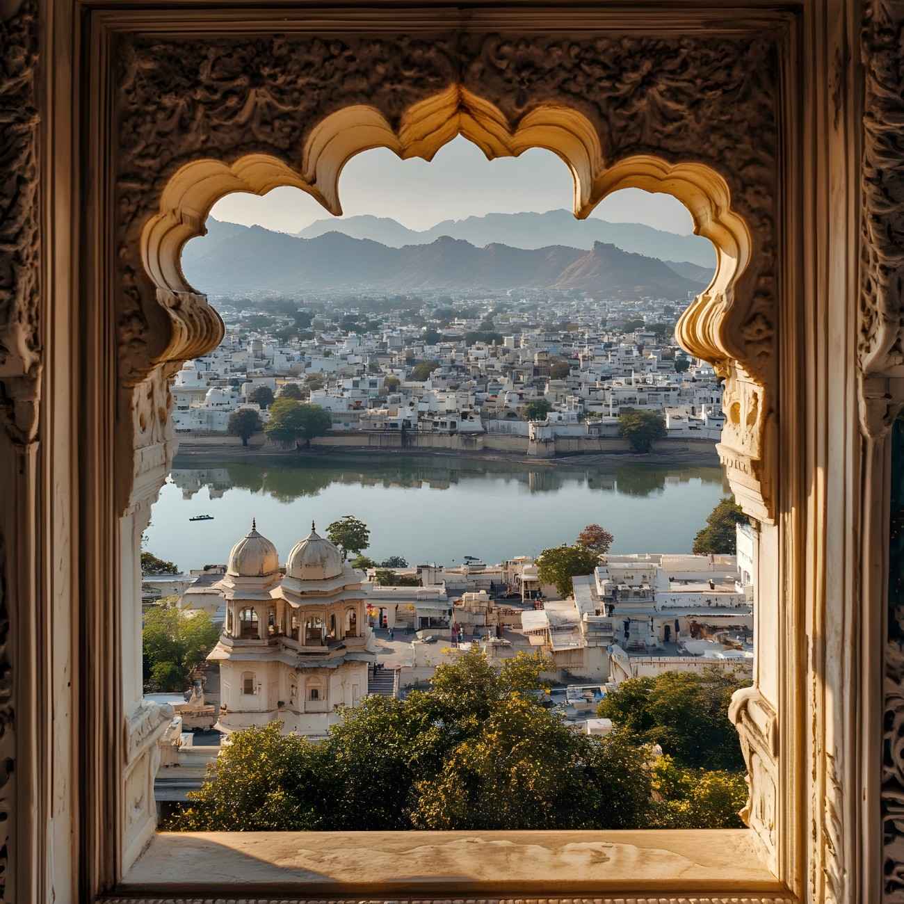 The Patrika Gate, one of Jaipur's colourful landmark entrances